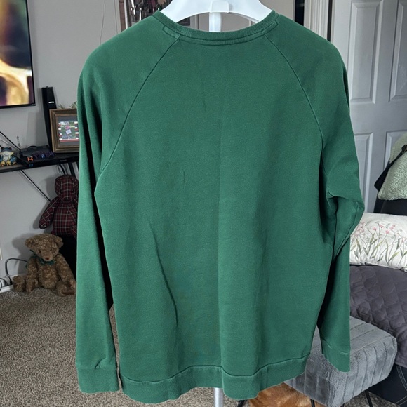 Under Armour Forest Green Charlotte Crewneck SZ L - Picture 4 of 4